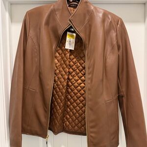 Cole Haan Leather Women's Jacket